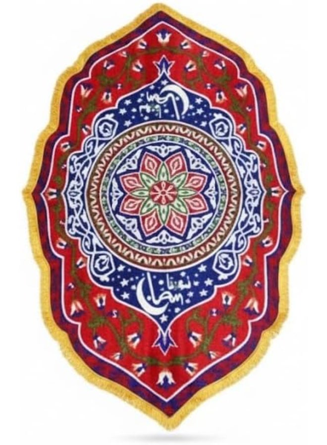 Oval Khayami Table Mat – Viscose Fabric – Elegant Oriental Design